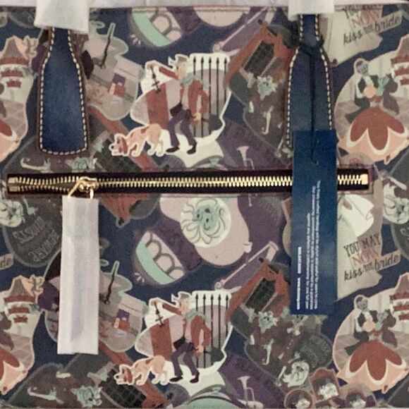 DOONEY & BOURKE NEW IN PACKAGING DISNEY THE HAUNTED MANSION TOTE BAG - Picture 8 of 11